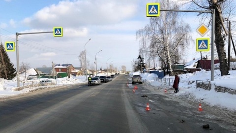 Водитель Subaru сбил 10-летнего мальчика на пешеходном переходе в Новосибирске
