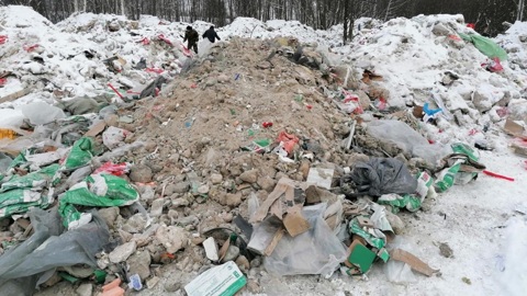 В Татарстане обнаружили гигантскую свалку