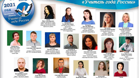 Лучшего орловского педагога выберут из 18 претендентов