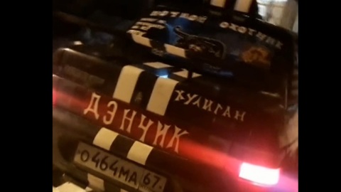 Смоленский таксист сделал оригинальный тюнинг своего авто
