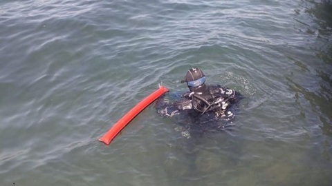Водолазы обнаружили гранату у памятника Затопленным кораблям в Севастополе