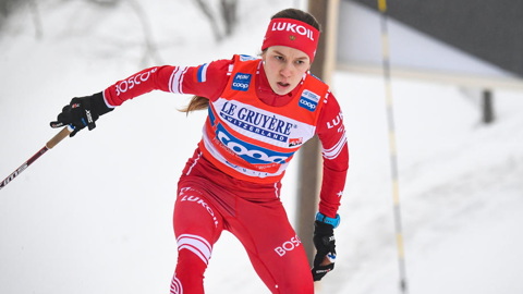 Лыжница Истомина выиграла масс-старт на чемпионате России