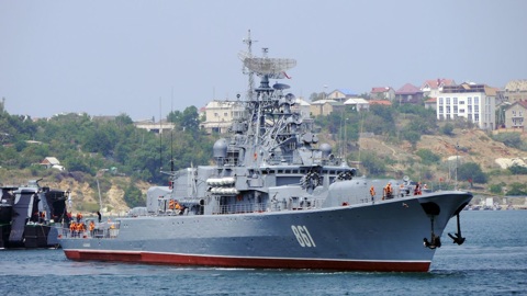 Сторожевой корабль "Ладный" вышел в море после ремонта