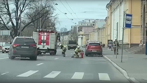 Пожар в петербургской академии: эвакуировано более 300 человек