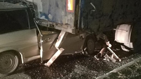 18-летний житель Рязани погиб, врезавшись в грузовик