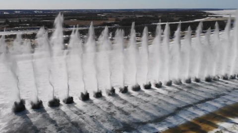 Спасатели провели взрывные работы на Северной Двине в Поморье