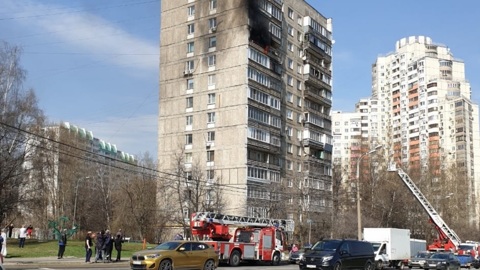 Шесть человек спасены во время пожара на юго-западе столицы