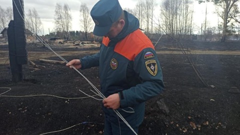 Причиной пожаров, уничтоживших 18 домов в Поморье, стали аварии на электросетях