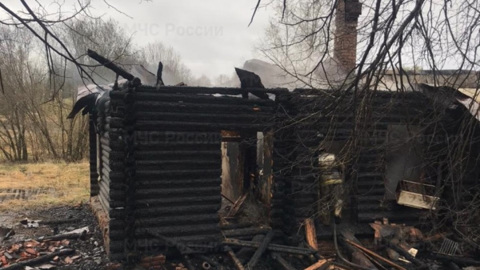 Мужчина и женщина погибли на пожаре под Костромой
