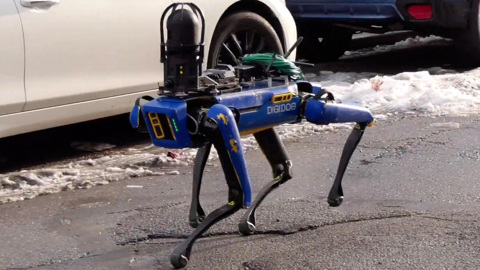 Робопса Boston Dynamics уволили из нью-йоркской полиции