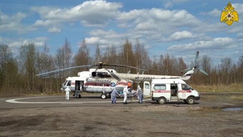 Вертолет санавиации совершил вылет в Нелидово