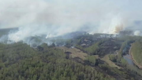 В Тюменской области локализовали два пожара вблизи населенных пунктов