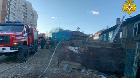 Пожар в жилом доме в Улан-Удэ вспыхнул из-за аварии электрооборудования