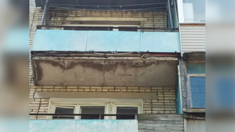 Под Тулой ребенку на голову упали осколки бетонной плиты