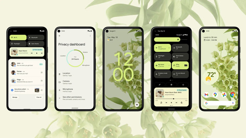 Анонсирована Android 12 с масштабным редизайном