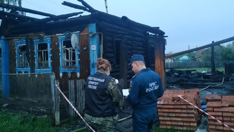Пожар, убивший многодетную семью, начался с тлеющей сигареты