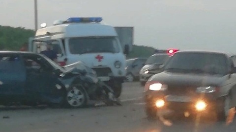 В крупной аварии под Сызранью пострадали три человека