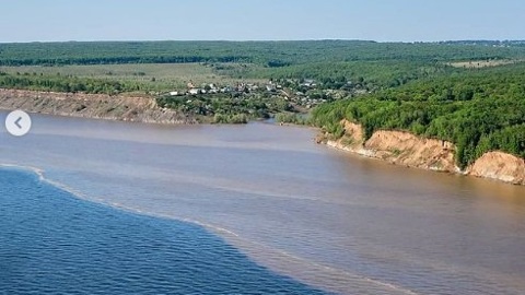 Росприроднадзор выяснил происхождение желтых разводов на Волге