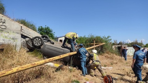 В Керчи водитель погиб после столкновения с попутной машиной