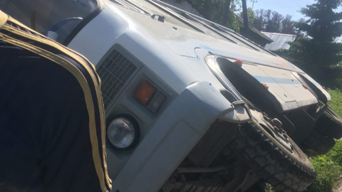Под Томском перевернулся рейсовый автобус, есть пострадавшие