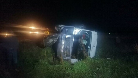 В Амурской области перевернулся рейсовый автобус с пассажирами