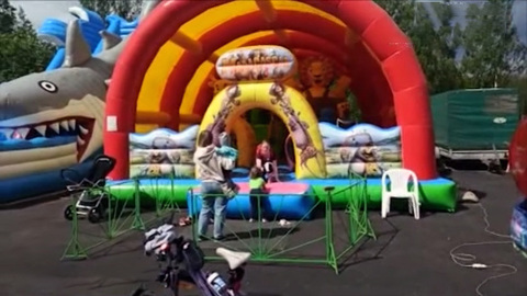 Вести. В Петербурге закрывают незаконно установленные детские парки развлечений