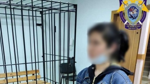 Орловская студентка, обвиняемая в убийстве сокурсника, заключена под стражу