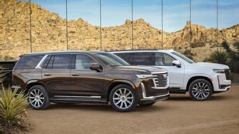 В России новые монстры из США: Cadillac Escalade против Chevrolet Tahoe