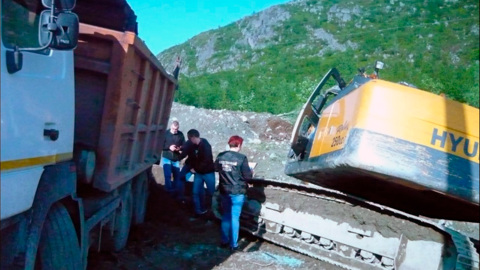 В Кировске проводится проверка по факту гибели водителя экскаватора