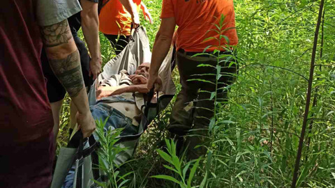 Под Нижним Новгородом спасли пенсионера, пролежавшего 5 дней в лесу