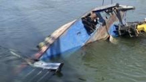 В акватории реки Дон затонуло вспомогательное судно