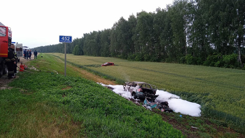 В ДТП на тамбовской трассе пострадало 8 человек. 9-летняя девочка погибла