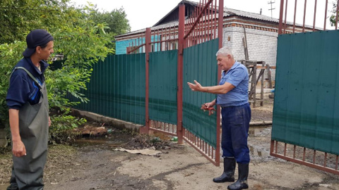 Затопленные дома в Приамурье обследует комиссия