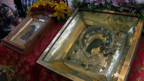 Вести. Вышенскую икону Божьей Матери доставили в Мичуринск
