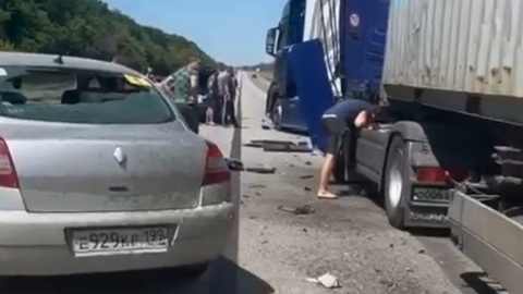 Девочка погибла в столкновении восьми машин под Воронежем