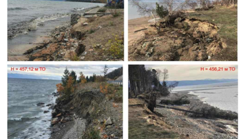 Повышение уровня воды в Байкале грозит затоплением населенных пунктов