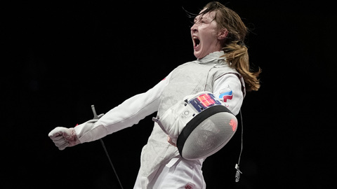 Российские рапиристки в финале командного турнира Игр-2020
