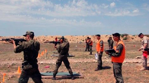 Армейский корпус ЧФ провел боевые стрельбы на полигонах Крыма