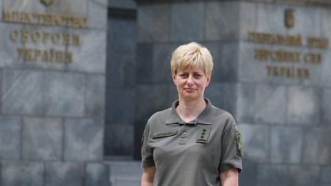 В украинской армии появилась первая женщина-командующий