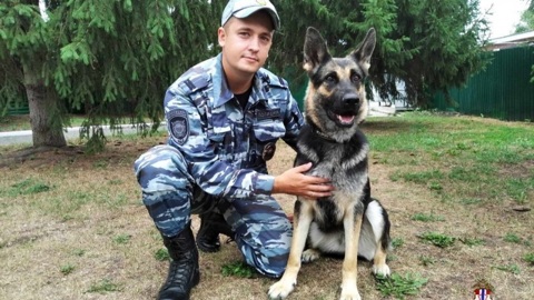 В Омске служебная овчарка привела полицейских к дому грабителя