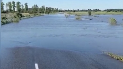 В Приамурье начали восстанавливать размытые дороги после паводков