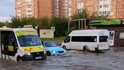 В Новосибирске за ночь появилось свое "море"