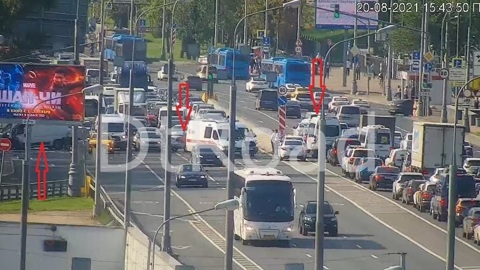 Тройное ДТП с каршерингом произошло на Каширском шоссе в Москве