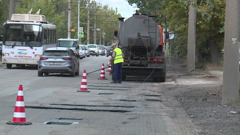 В Кемерове продолжается реконструкция дорог