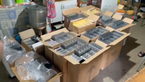 В Волгоградской области обнаружен склад контрафактных сигарет почти на 6 млн рублей