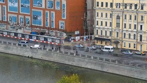 Сердечный приступ стал причиной аварии на набережной в центре столицы