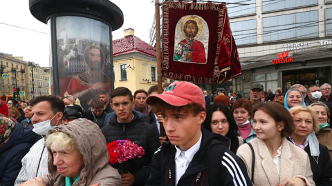 В Петербурге прошли торжества, посвящённые 800-летию со дня рождения Александра Невского
