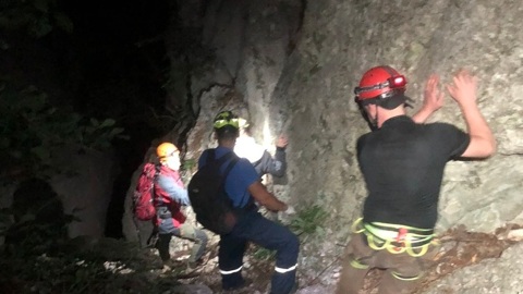 В Крыму на горе Бойка заблудились паломники