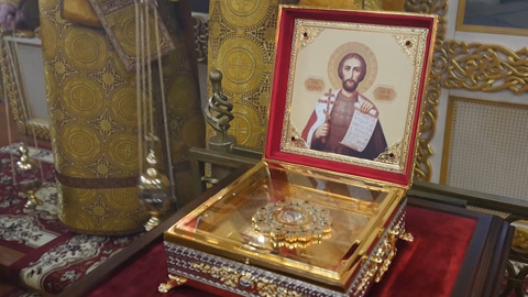 В Ульяновск прибыл ковчег с мощами святого Александра Невского