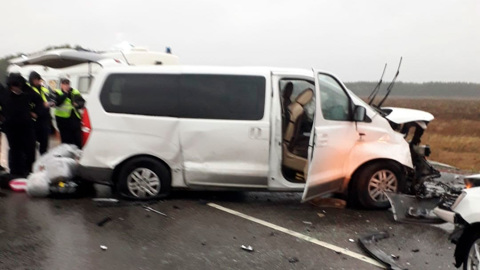 Автоавария под Тамбовом унесла жизни 2 человек, 10 пострадали